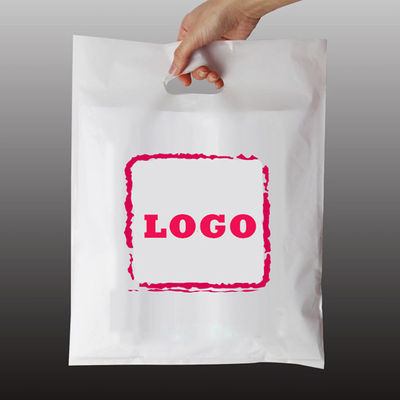 품질  OEM LDPE HDPE Poly Plastic Bag For Clothes Handle Shopping Bags 공장
