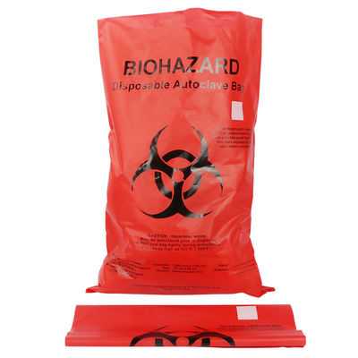 품질  PP HDPE LDPE Biohazard Plastic Bags For Hospital Medical Waste 공장