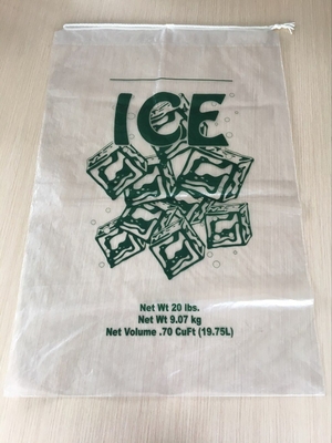 8LB LDPE 얼음 봉지 - 10 