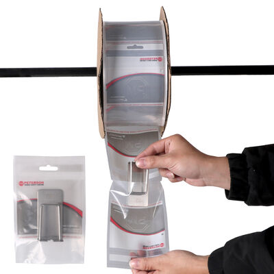 자동 포장 기계에 대한 롤에 맞춤 LDPE 사전 개방 된 가방