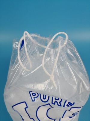 졸라매는 끈, 아이스 큐브 가방 1 KG 중량 용량과 ＬＤＰＥ 플라스틱 빙낭